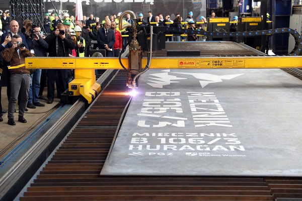 Ruszyła budowa trzeciej fregaty dla Marynarki Wojennej, przyszłego ORP H...