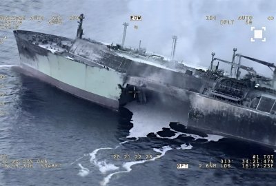 Rosyjski uszkodzony metanowiec wypełniony LNG dryfuje w kierunku Malty