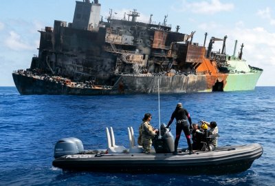 Rosyjski gazowiec-widmo u wybrzeży Libii. Może eksplodować w każdej chwi...