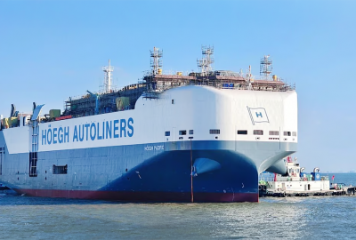 Kolejny samochodowiec klasy Aurora zwodowany w Chinach