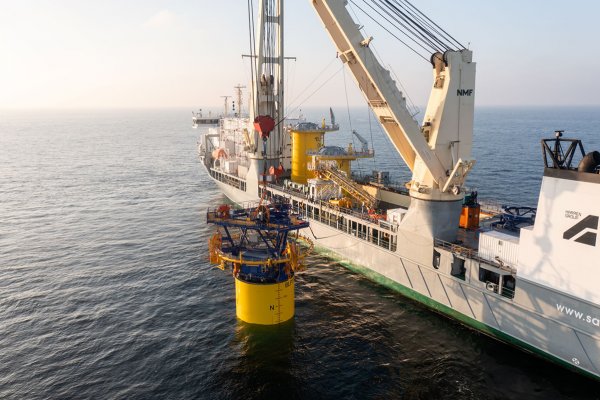 Prąd z morskiej farmy wiatrowej Baltic Power popłynie jeszcze w tym roku...