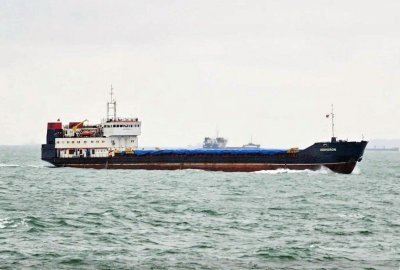 Atak na załadowany bronią frachtowiec Caspian Shiva