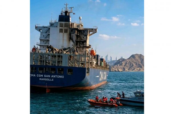Celem ostatniego ataku w Cieśninie Ormuz był kontenerowiec CMA CGM