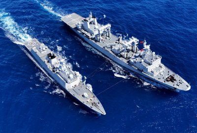 Chiny rozmieściły na wodach Azji Wschodniej blisko 100 okrętów