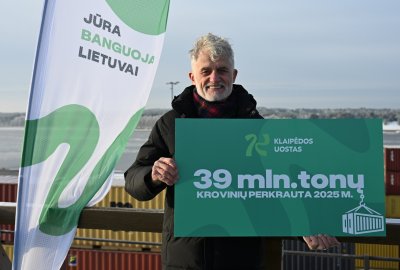 W 2025 roku Port Kłajpeda obsłużył 39 mln ton ładunków