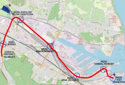 Program budowy Drogi Czerwonej - do końca czerwca 2027