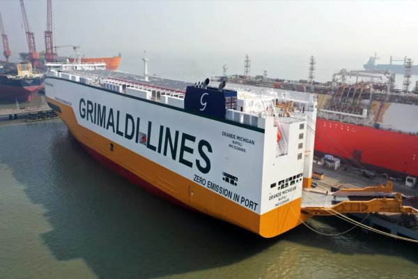 Grupa Grimaldi odebrała w Chinach kolejny niskoemisyjny statek PCTC  