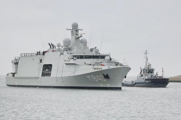 Królewska Marynarka Wojenna Holandii odebrała nowy niszczyciel min