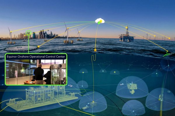 Equinor i Hydromea przesłały dane z oceanu do chmury