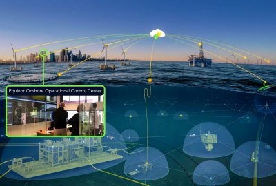 Equinor i Hydromea przesłały dane z oceanu do chmury