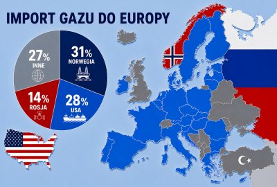 Import LNG piętą achillesową bezpieczeństwa energetycznego Europy