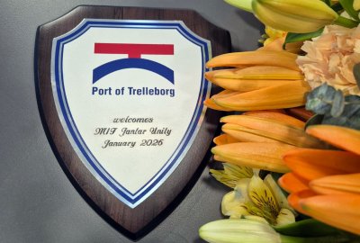 Jantar Unity bezpiecznie dopłynął do Trelleborga 