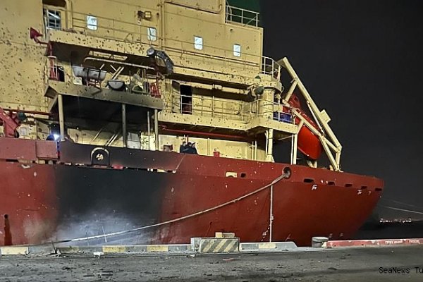 Rosyjskie ataki uszkodziły trzy zagraniczne statki na południu kraju