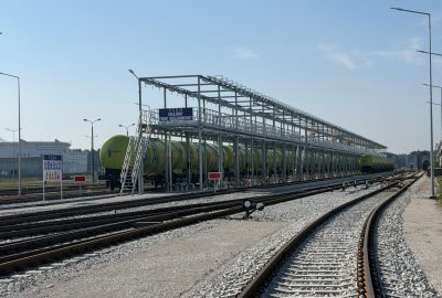 Baza Paliw PERN koło Bydgoszczy może obsługiwać 36 cystern kolejowych je...