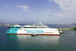 Nowy katamaran Ro-Pax firmy Balearia w próbach morskich