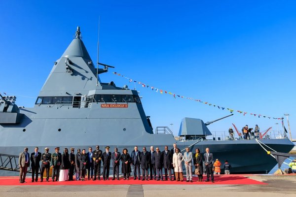 Francuzi zwodowali korwetę dla Marynarki Wojennej Angoli