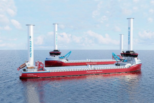 Halten Bulk zamówił statki z wirnikami na Morze Północne i Bałtyk