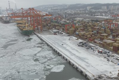 400-metrowe kontenerowce przybiją do nabrzeża Helskiego
