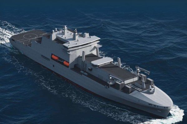 Rozpoczęła się budowa modułów przyszłych okrętów wsparcia dla Royal Navy...