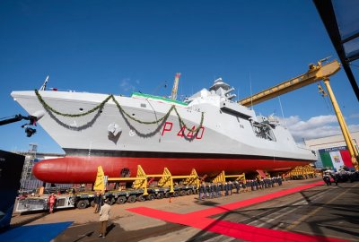 Najnowszy okręt patrolowy dla włoskiej marynarki wojennej zwodowany