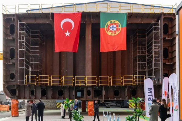 W tureckiej stoczni położono stępkę pod przyszły okręt wsparcia dla ......