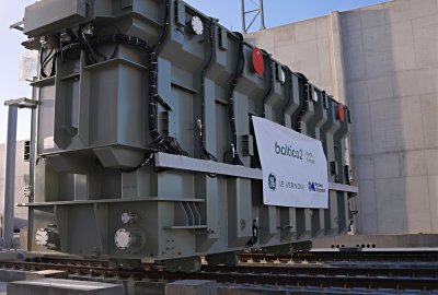 Kluczowe komponenty dostarczone do lądowej stacji transformatorowej Balt...