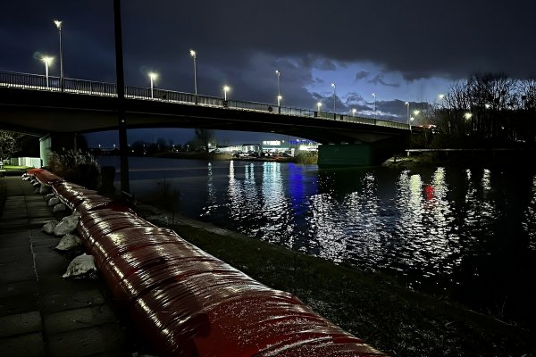 Alarm przeciwpowodziowy w Elblągu 