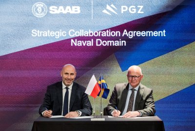 Saab i PGZ z umową o strategicznej współpracy w domenie morskiej 