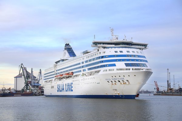 Pożar na promie u wybrzeży Finlandii