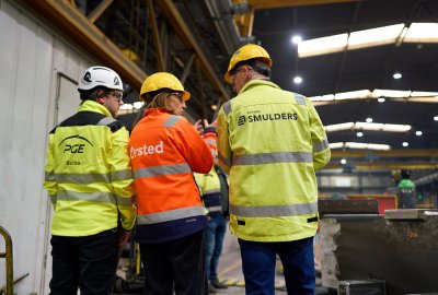 Produkcja konstrukcji stalowych dla projektu Baltica 2 nabiera tempa