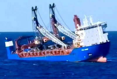 Zatopiony rosyjski statek przewoził części reaktora okrętu dla Korei Pół...