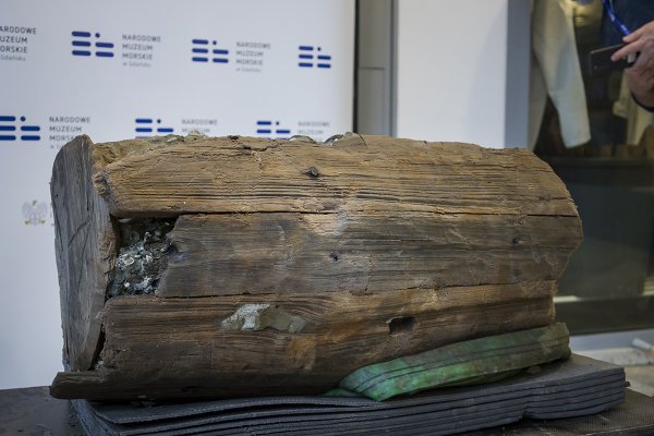Zabytkowy obiekt odnaleziony w trakcie prac morskich na Bałtyku