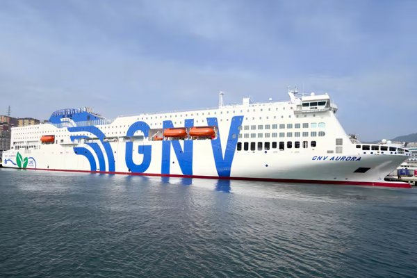 Włoski GNV ochrzcił nowy prom zasilany LNG