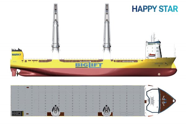 Nowy ciężarowiec z chińskiej stoczni na europejskim rynku