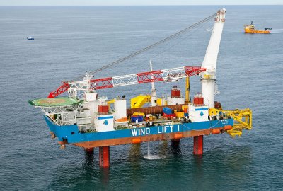 Akcja ratowników na budowie morskiej farmy wiatrowej na Bałtyku