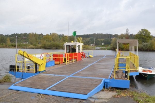 Prom Drogowiec na Wiśle w Spytkowicach znów kursuje