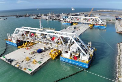 Ivy gotowa do zanurzania elementów podmorskiego tunelu