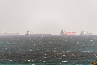 Około 40 tankowców flory cieni utknęło na Zatoce Fińskiej 