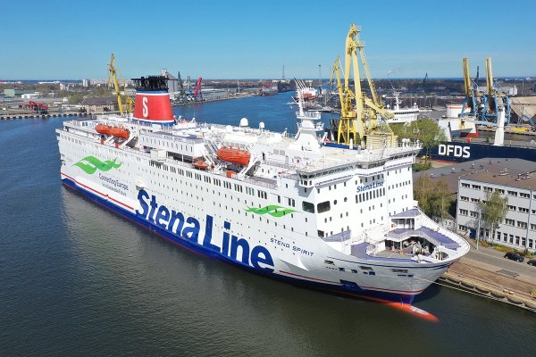 Stena Spirit już w Gdyni. Wieczorem pierwszy rejs po miesięcznej przerwi...
