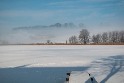 Zamarzły największe mazurskie jeziora: Śniardwy, Mamry i Niegocin