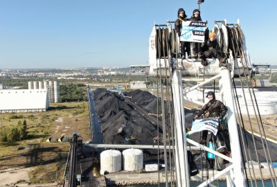 18 działaczy Greenpeace zeszło z dźwigów w Porcie Gdańskim