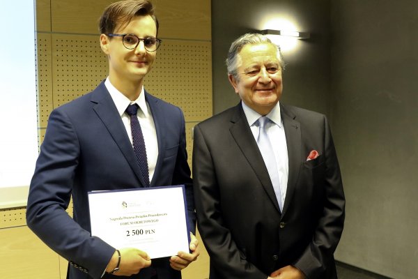 Nagroda dla laureata konkursu na najlepszą pracę inżynierską