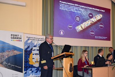 Urząd Morski o bezpieczeństwie portów na specjalistycznej konferencji