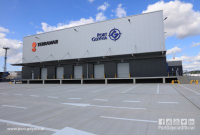 Otwarto Magazyn Wysokiego Składowania w Centrum Logistycznym Portu Gdyni...