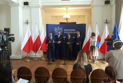 Szefowie MGMiŻŚ na konferencji poświęconej inwestycjom na Odrze