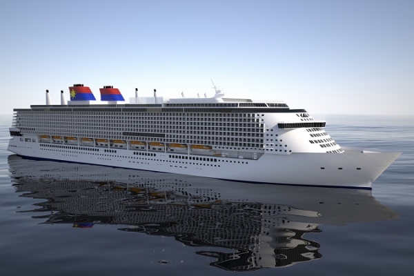 Projekt jednego z największych wycieczkowców na świecie