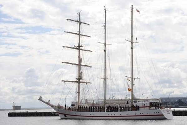 Podchorążowie zakończyli praktyki na ORP Iskra