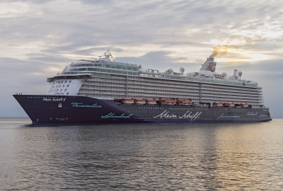 Mein Schiff 5 - kolejna tablica w Alei Statków Pasażerskich [VIDEO]