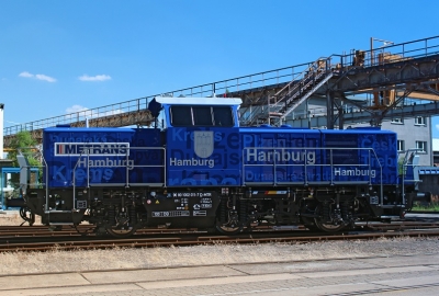 Lokomotywa manewrowa z napędem hybrydowym trafiła do niemieckiego portu