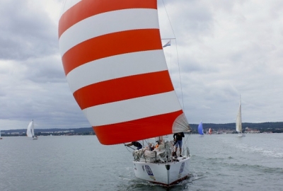 Wyścig uczestników poprzednich edycji Volvo Ocean Race. Na starcie m.in....